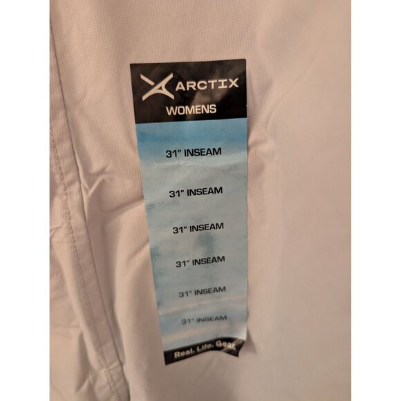 Arctix Womens Essential Insulated Cold Weather Bib Overall Lt. Gray L 12-14 NWT - Picture 9 of 12